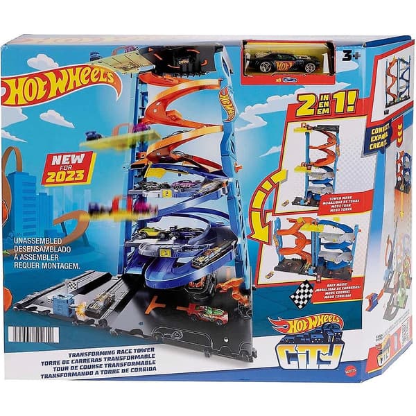 City Transforming Race Tower Legesæt
