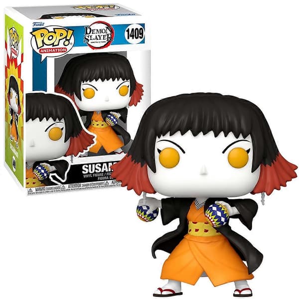 Susamaru Demon Slayer Pop! Anime Vinyl Figur Multicolor One Size