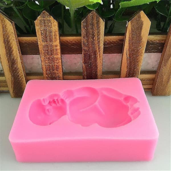 Kageforme Baby Styling Aromaterapi Gipsform Babyform Kagedekorationsform 2 stk