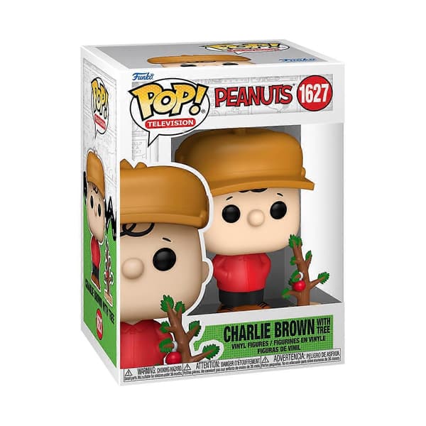 Charlie Brown ja puu Peanuts Pop! TV Vinyylihahmo Multicolor One Size