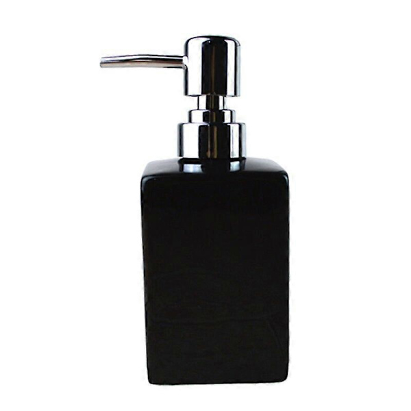 320 ml:n kylpyhuoneen keittiön keraaminen lotion nestesaippua-annostelijan säilytyspullosäiliö Black