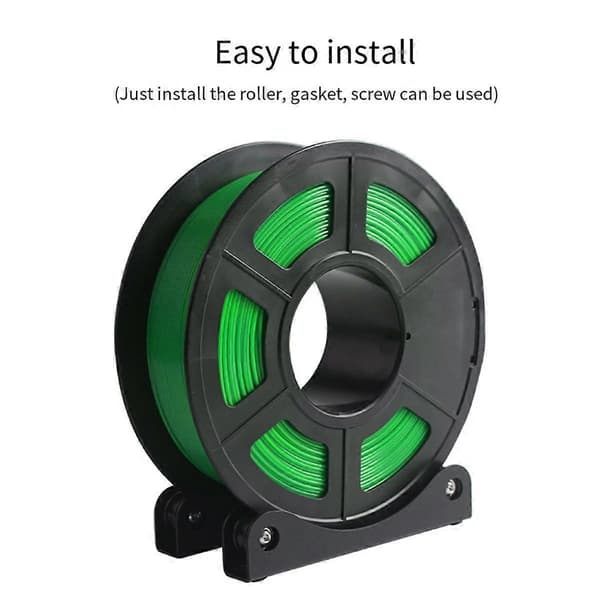 3D Printer Filament Rack Spoleholder Justerbar Filament Mount Rack Beslag til /MK3S/VORON 3D Printer Dele Black
