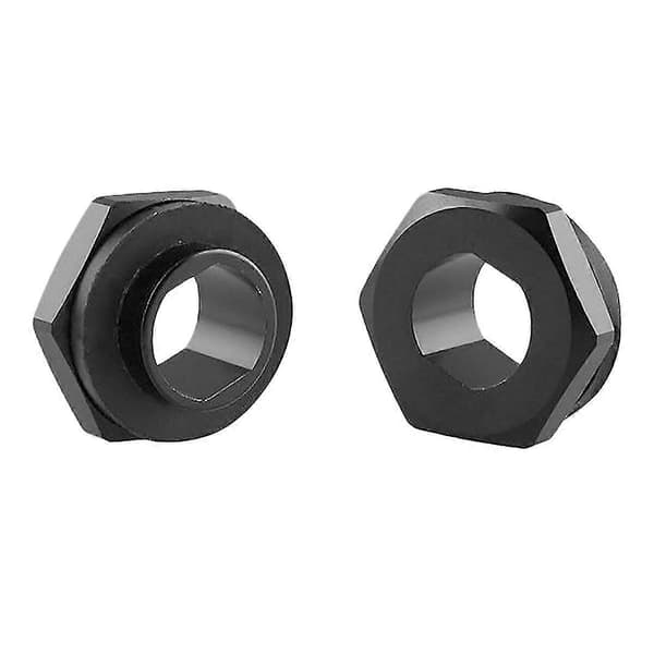 3X Bagrude Glas Stiver Hardware Kit Passer til 92-95 Hatchback EG6 Sort