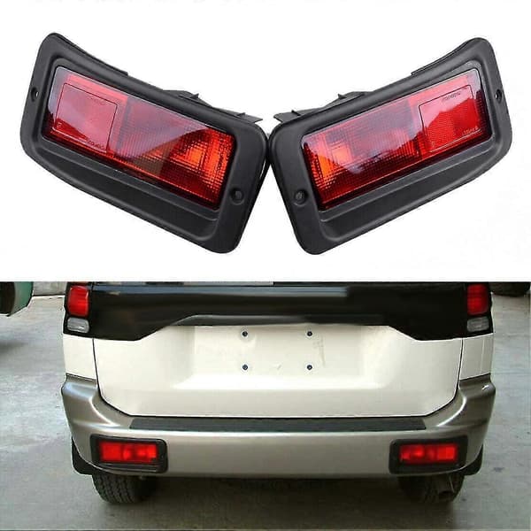 2 X Reflekslys bak støtfanger baklys for Montero Sport 1999-2008