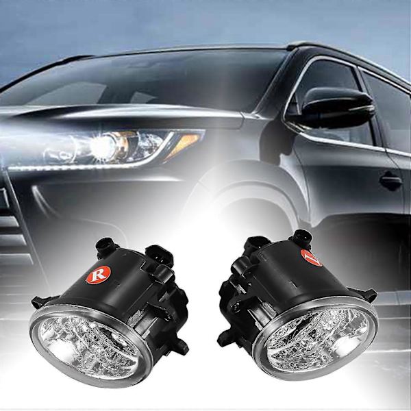 9 LED tåkelys kjørelys for Yaris
