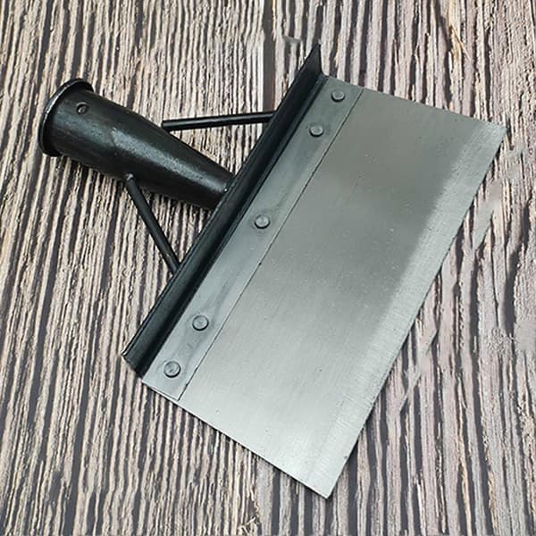 Litteä ulkopuutarhan puhdistuslapio, tukeva terävä terä, puhdistuslapiopää ulkopuutarhan ruoholle 25cm