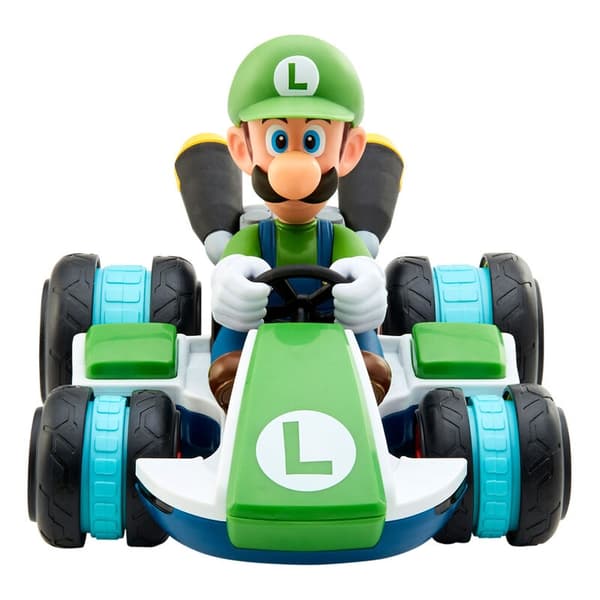 Mario Kart Luigi Mini RC Racer Legetøjsbil til børn 1114