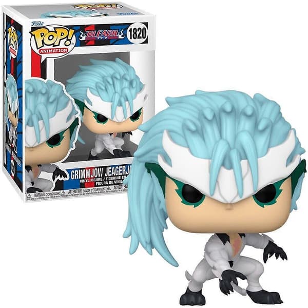 Grimmjow Jaegerjaques Bleach Pop! Anime Vinyl Figur Multicolor One Size