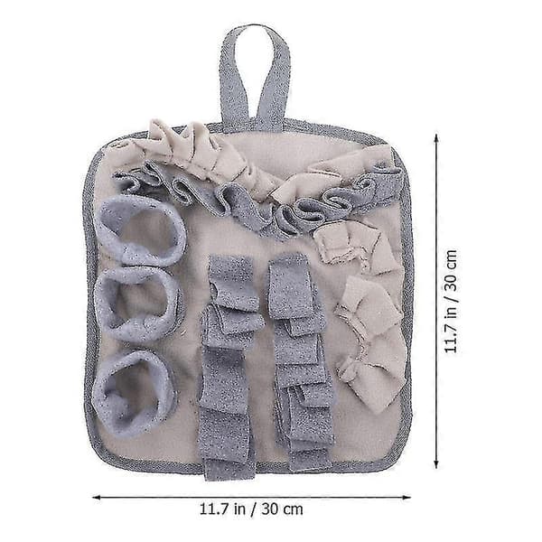 1 stk. Kanin Snusemåtte Polar Fleece Måtte Kæledyr Snusepude Kanin Hamster Foderdispenser