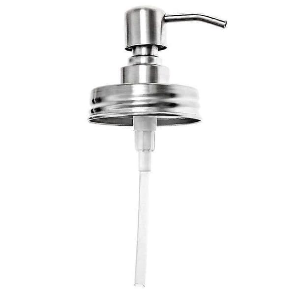 Kraftig 473 ml Mason Jar sæbedispenser i rustfrit stål til sæbe og lotion 304-1PCS