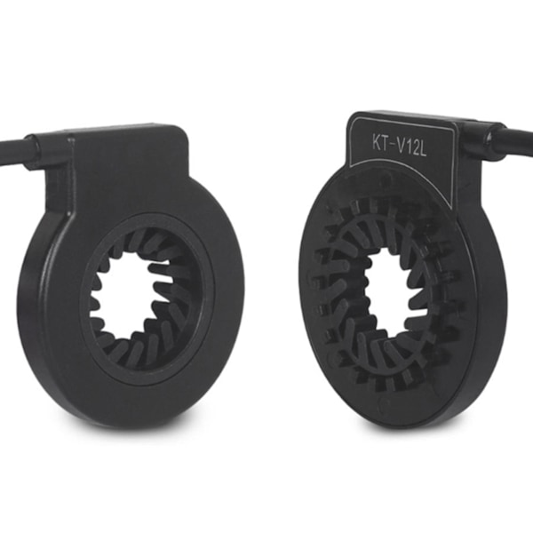 E-cykel pedalsensor KT-V12 Sensor SM/Vandtæt stik SM Samling Black
