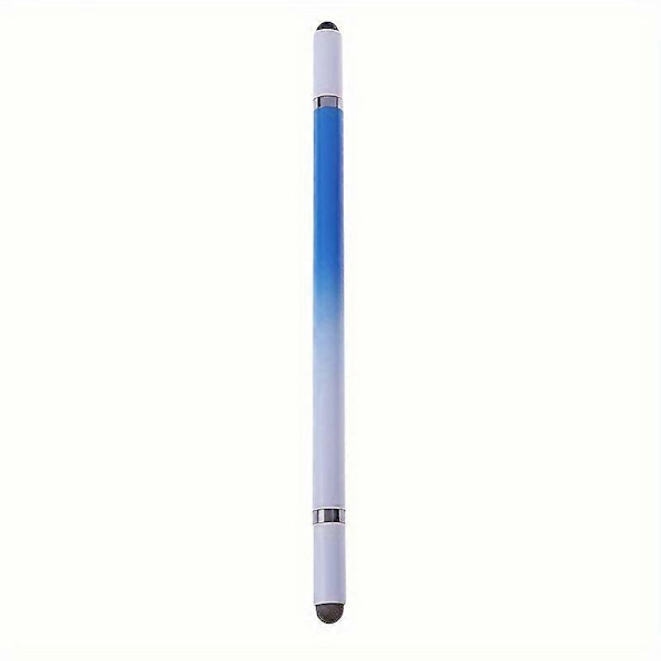 1 st 2-i-1 Stylus Penna för Mobiltelefoner och Surfplattor - Perfekt för att Skriva, Rita och Ge Bort som Present på Påsk och Andra Tillfällen. Gradient Blue