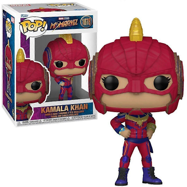Kamala Khan Ms Marvel Pop! Marvel Vinyl Figur Multicolor One Size