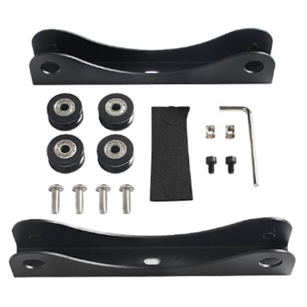 3D Printer Filament Rack Spoleholder Justerbar Filament Mount Rack Beslag til /MK3S/VORON 3D Printer Dele Black