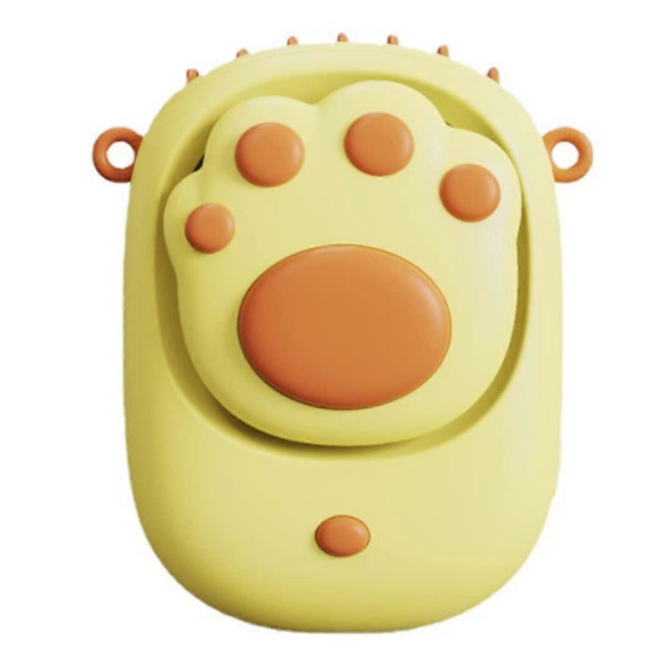 Kannettava Hands Free Cat Paw USB-tuuletin (keltainen)