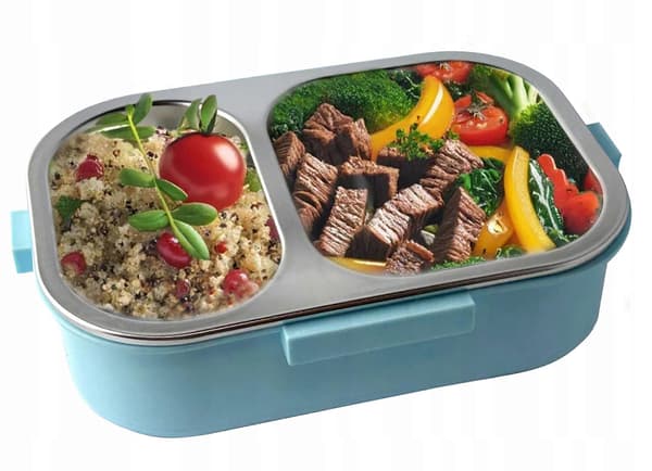 Matboks Frokost Termos Middag Termisk Beholder For Mat Stål multicolor