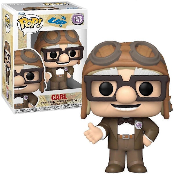 Carl UP Pop! Disney Vinyl Figur Multicolor One Size