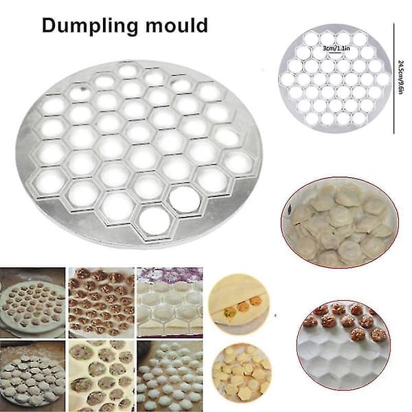 Kakebrett Kjøkken Deig Dumpling Press Form Maker Ravioli Laging Form DIY Maker Dumpling Form Pasta Form 37 No13439