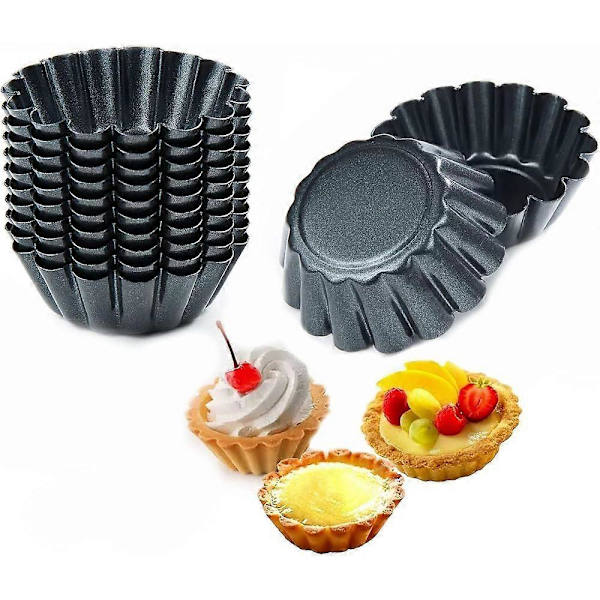 Brødbakeform 12 stk. terteformer 6,5 cm
