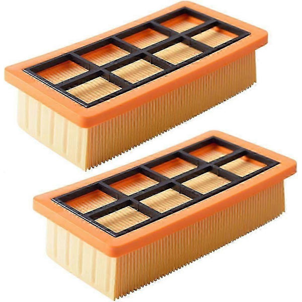 2 Ersättningsfilter för Kärcher AD 3200, AD 3 Premium och AD 4 Premium Dammsugare
