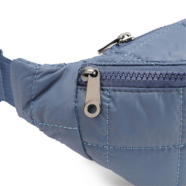 Yksivärinen vyölaukku naisille miehille Vyölaukku Unisex Vyötärölaukut säädettävällä hihnalla Pieni crossbody-laukku Rintalaukku karamellin värinen Beige
