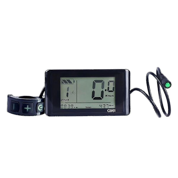 LCD-display C961 för Bafang BBS mittmotor - Bra