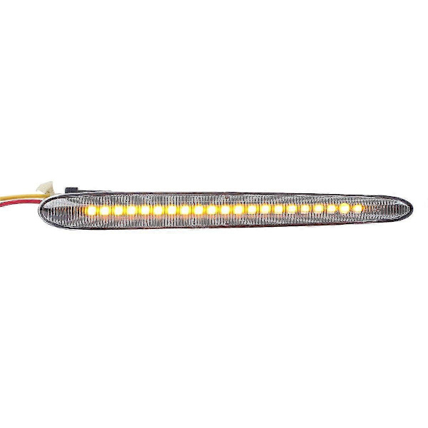 Dynamisk LED-lys til bil, til 2010-2021 LED sideblinklys, biltilbehør, transparent