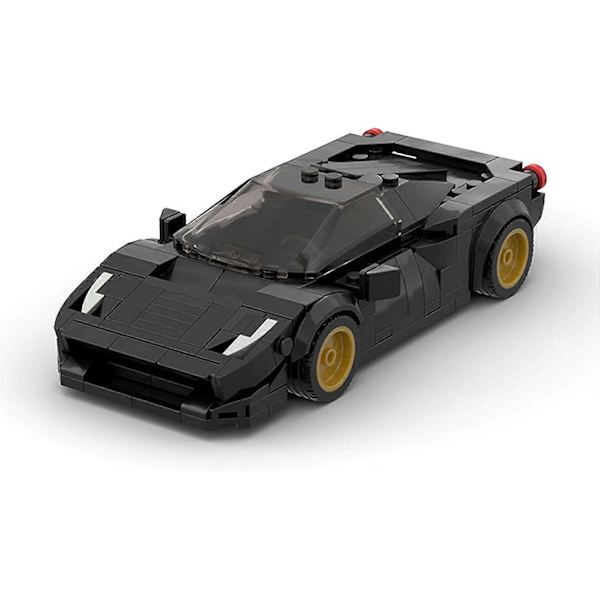 Speed Racer bil Leksaksset, Speed Racing Bil Byggmodell, Champion bil Mini Byggset (07-167 st)