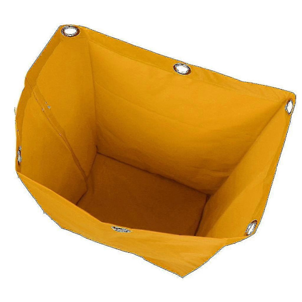 Sl Städvagn Rengöringsverktyg Vattentät Vagn Förvaringsväska 40x28x69cm Gul Riilq-h