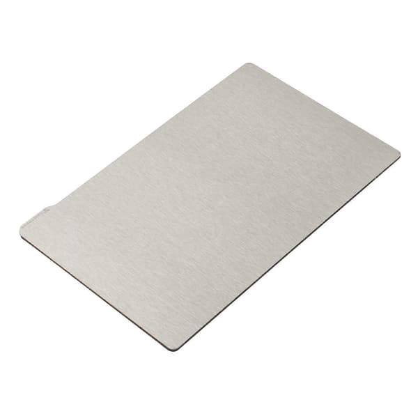 Fjederstålplade Fleksibel Magnetisk Mærkat Flex 202X128Mm Varmeplade 3D Printer Dele til Mono X Silver
