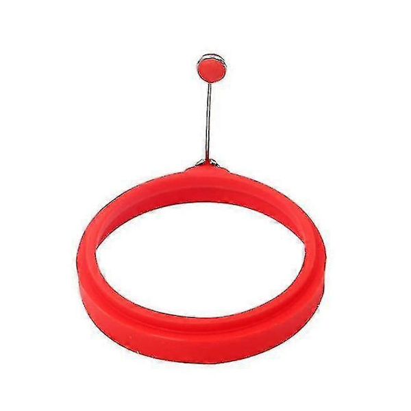 4 stk. Eggering Omelett Silikon Rund Eggform Steke Egg Form For Frokost Baking