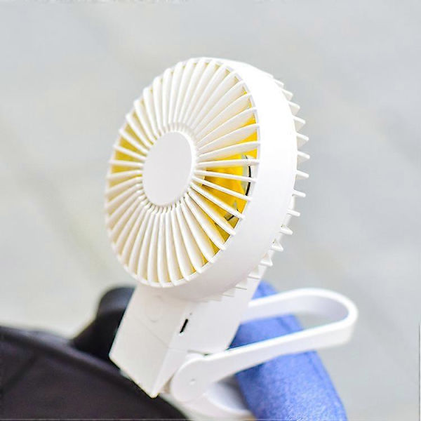 Clip-On fläkt Batteridriven fläkt (vit)