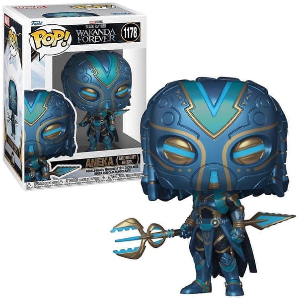 Aneka (Midnight Angel) Black Panther Pop! Marvel Vinylfigur Multicolor One Size