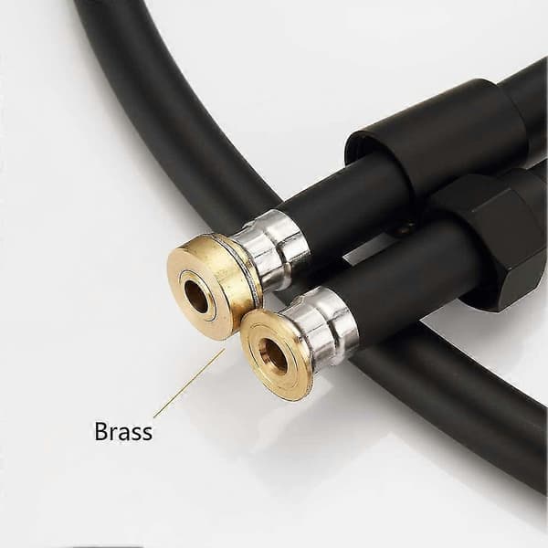 Fleksibelt dusjhode, dusjslange, anti-twist 1,5 m, PVC