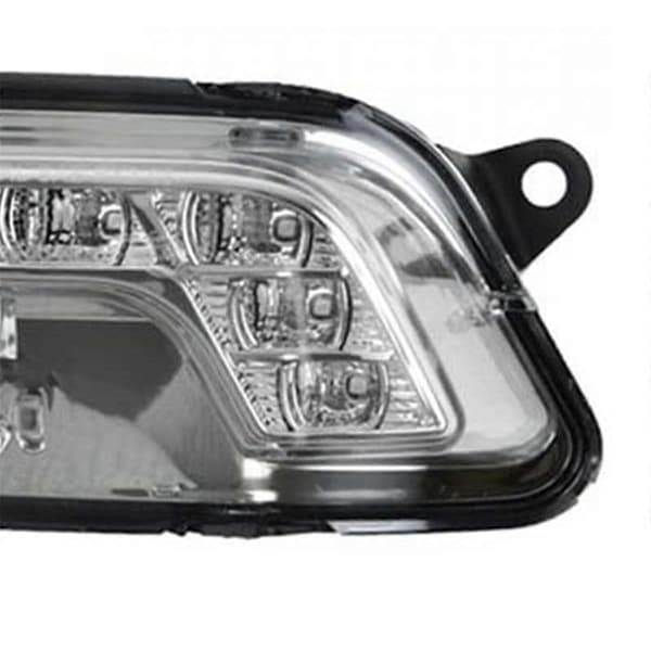 LED Kørelys DRL Nedre Kofanger Grill til W212 E300 E350 E500 2009-2013, Venstre