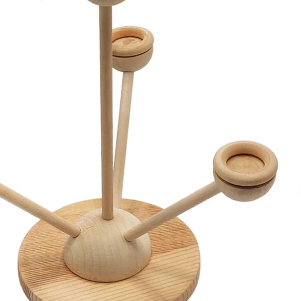 Basebollhållare Ställ Spelare Sovrum Bord Mittpunkter Träställ wood as described