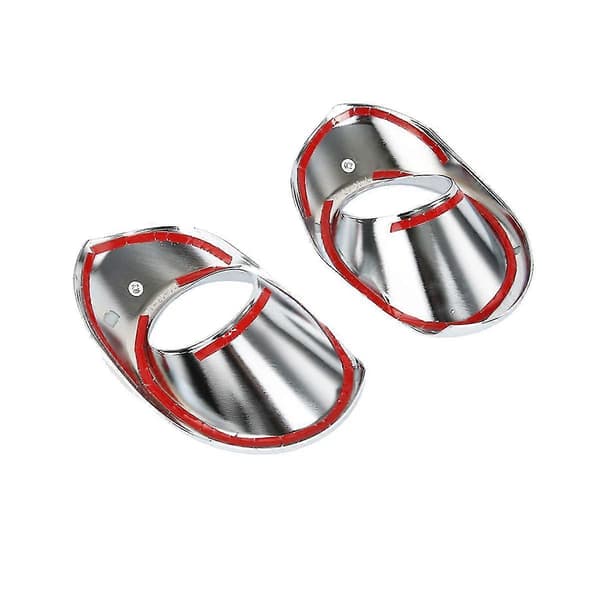 1 par ABS Krom Front Tåkelys Deksel Trim For S- Scross Sx4 2017-2019 Tåkelys Ramme Eksteriør