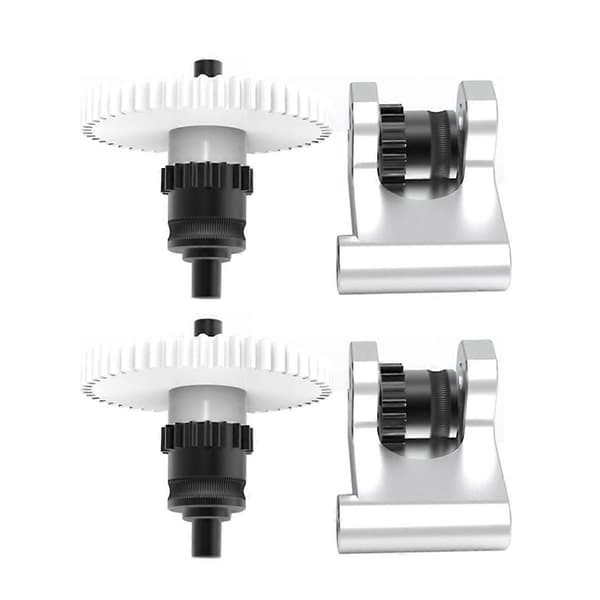 CNC Nanobelagt Ekstruderingsgear Kit til Adventurer 5M 3D Printer Dele til AD5M 3D Printer 2 Sæt As Shown