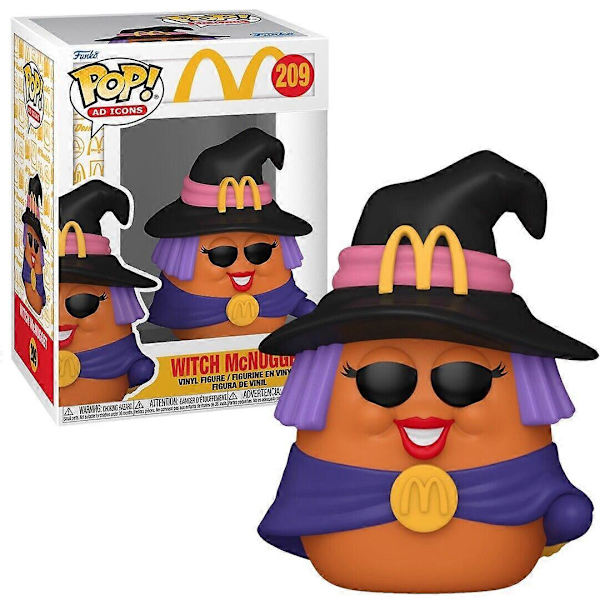 Witch McNugget McDonalds Pop! AD-Icons Vinyylihahmo Multicolor One Size