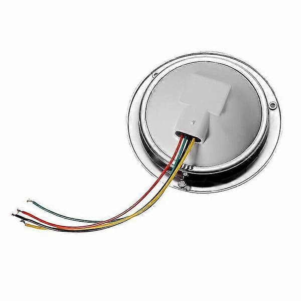 4-pakning runde 19 LED baklys bremselys blinklys lampe tilhenger lastebil varebil