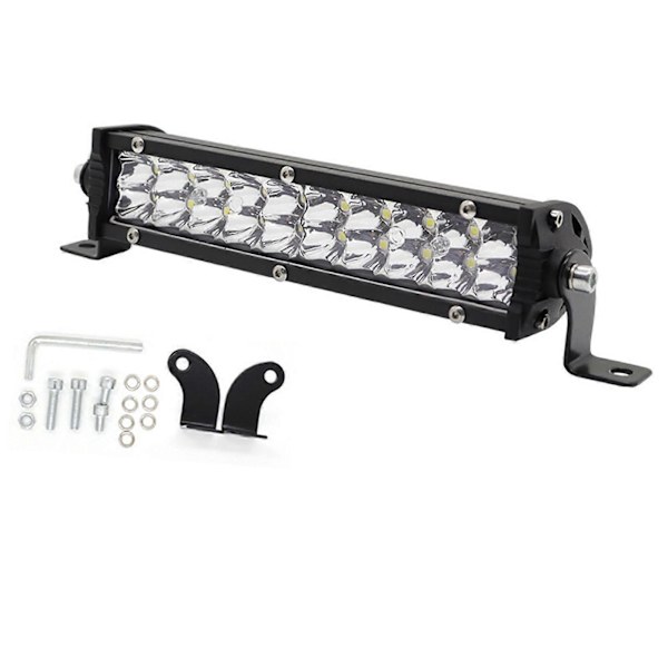 Generisk Drivljus Belysningskit LED Strålkastare Ljusramp Båt LED Ljusramp Black 18x5.2x4cm 20LED 60w