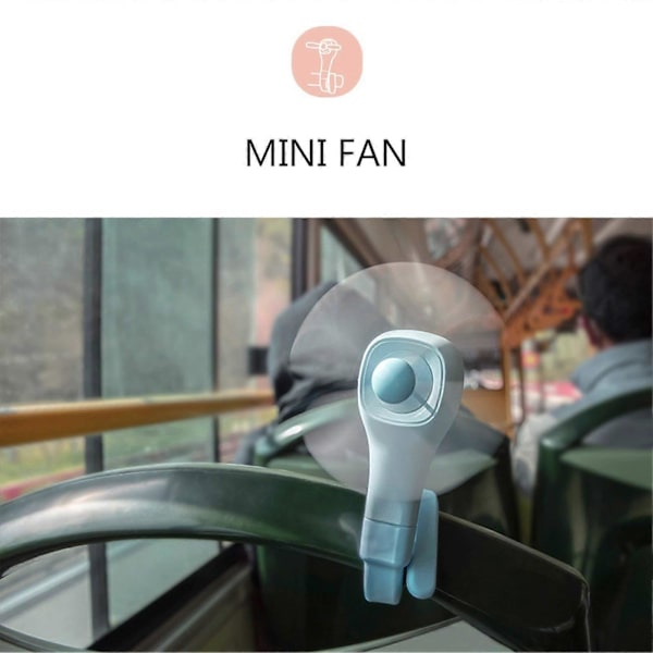 Ladattava minituuletin USB-liittimellä (vihreä)