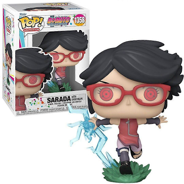 Sarada (Sharingan) Boruto Pop! Anime Vinyl Figur Multicolor One Size