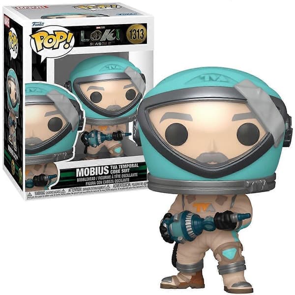 Mobius (TVA temporal Core Suit) Loki S2 Funko Pop! Vinyl Figur Multicolor One Size