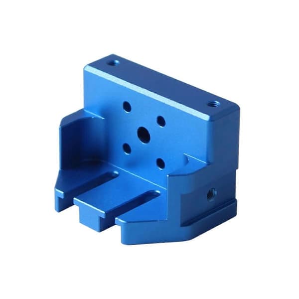 Multi-Mount Metallfäste för V6 Volcano Hotend Dragon Extruderfäste för 3 5 -10 Serien 3D Blue