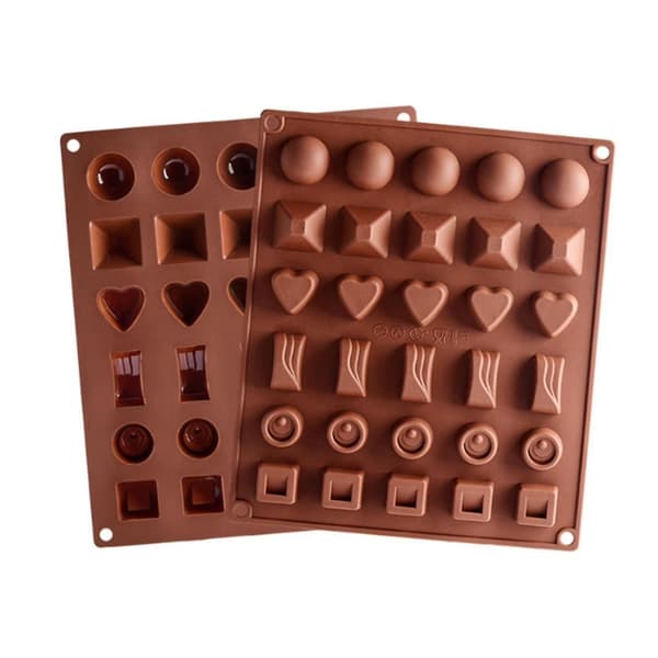 Kageforme 30 Riller Multi-form Bageform Isbakkeform Slik Håndlavet Isboks Sjov Chokoladekagemodel