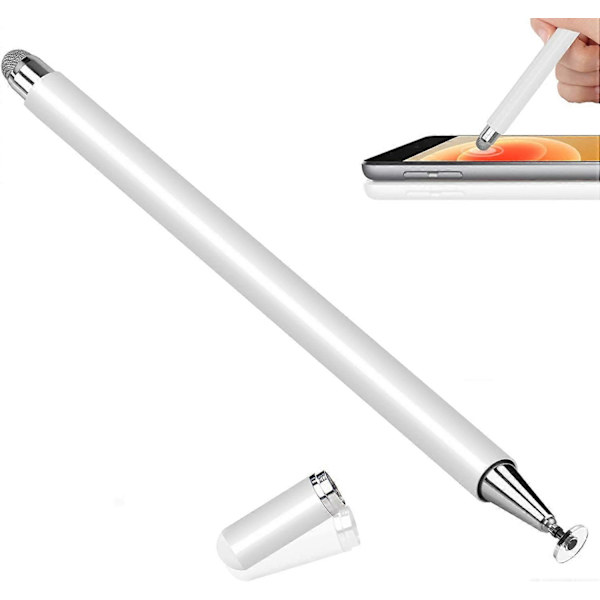 Stylus Penna För Samsung Galaxy S21 Ultra Plus S20 FE S 21 A72 A52 A32 A22 A82 5G Note 8 9 10 20 Universal Smartphone Penna Silver Stylus Pen