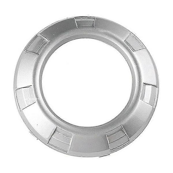 Biltilbehør Par Front Tåkelys Lampe Sølv Krom Deksel Ramme for Montero 2007-2014 6400A583H