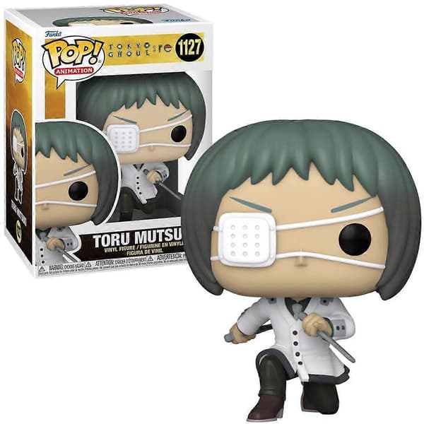 Toru Mutsuki Tokyo Ghoul Pop! Anime Vinylfigur Multicolor One Size