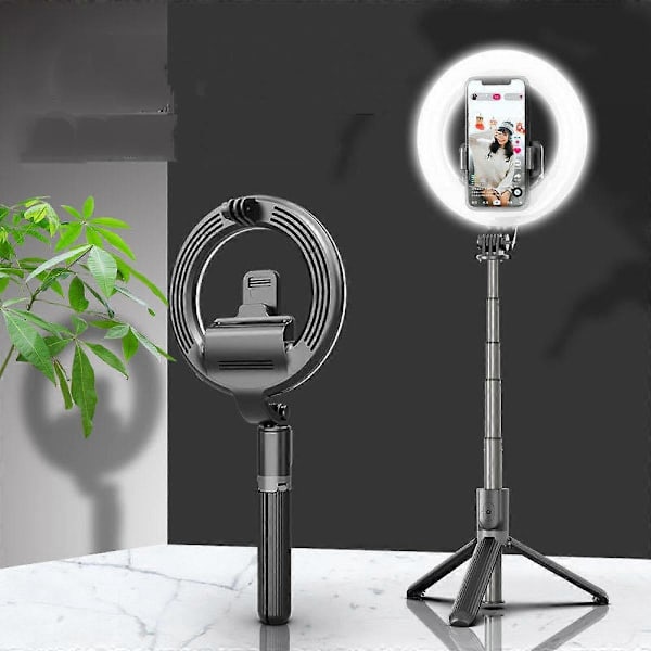 Skrivebordsringlys, videokonferencelys, skrivebords-selfie-ringlys-webcam-lys